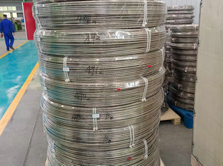 Hydraulic Tubes SS316L Seamless Coiled Fully Annealed NACE 3/4